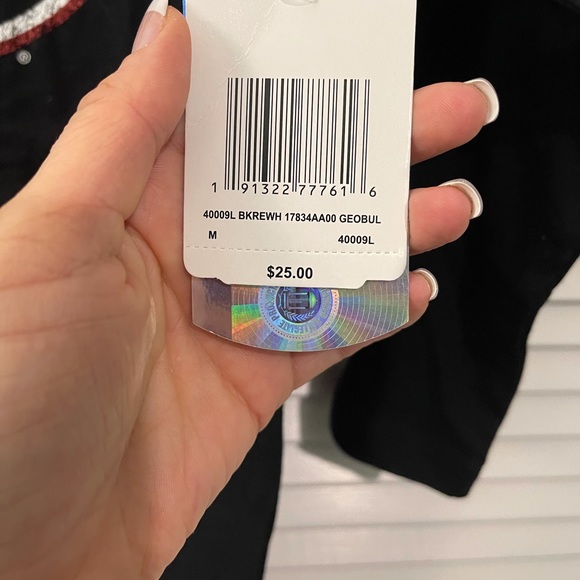 Georgia Bulldogs Ragland 3/4 top size Medium - Picture 2 of 4